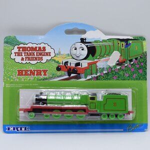 Henry 3 Green Engine Diecast ERTL Thomas the Tank Engine & Friends Train 1993